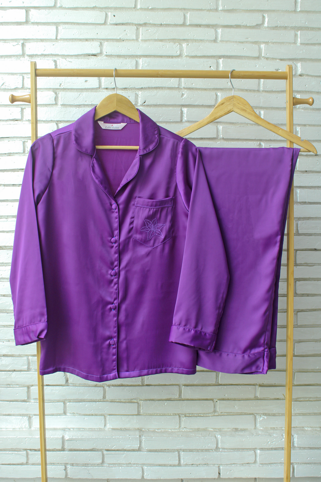 Amethyst Glow Night Suit Set