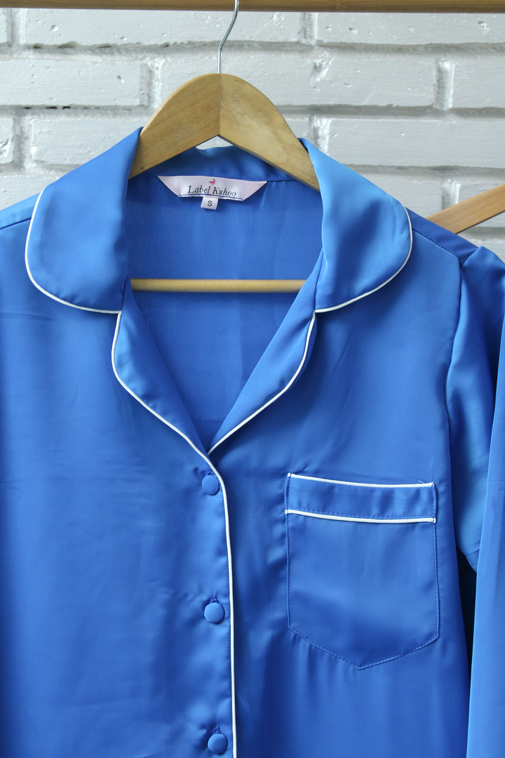 Blue Topaz Night Suit Set