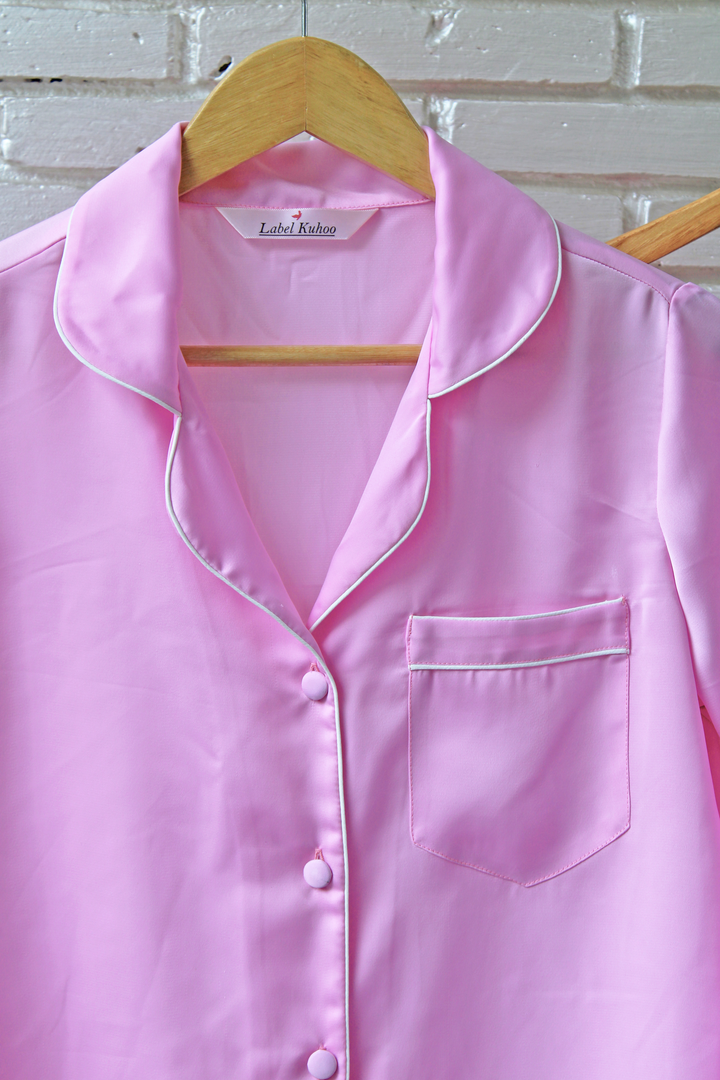 Rose Blush Night Suit Set