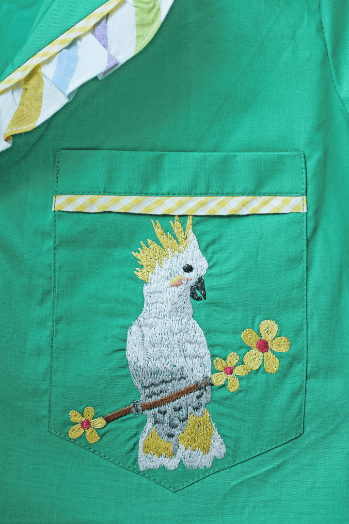 Tropical Cockatoo Night Suit Set