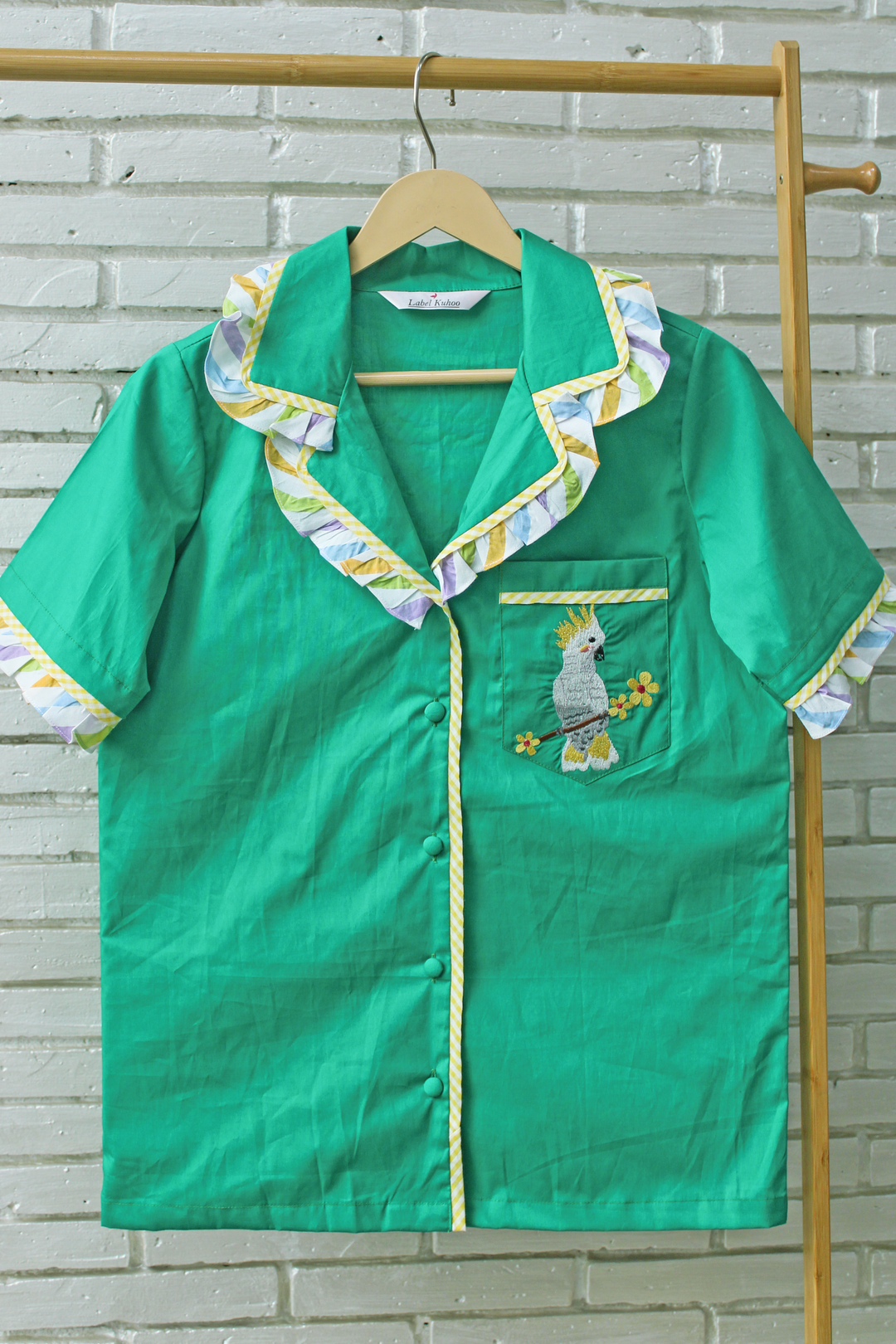 Tropical Cockatoo Night Suit Set