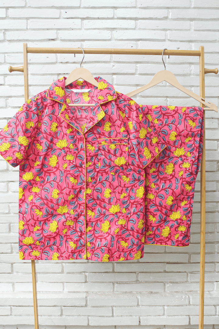 Rosy Sunshine Night Suit Set