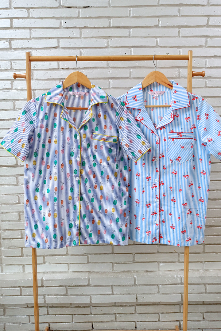 Citrus Club Night Suit Set