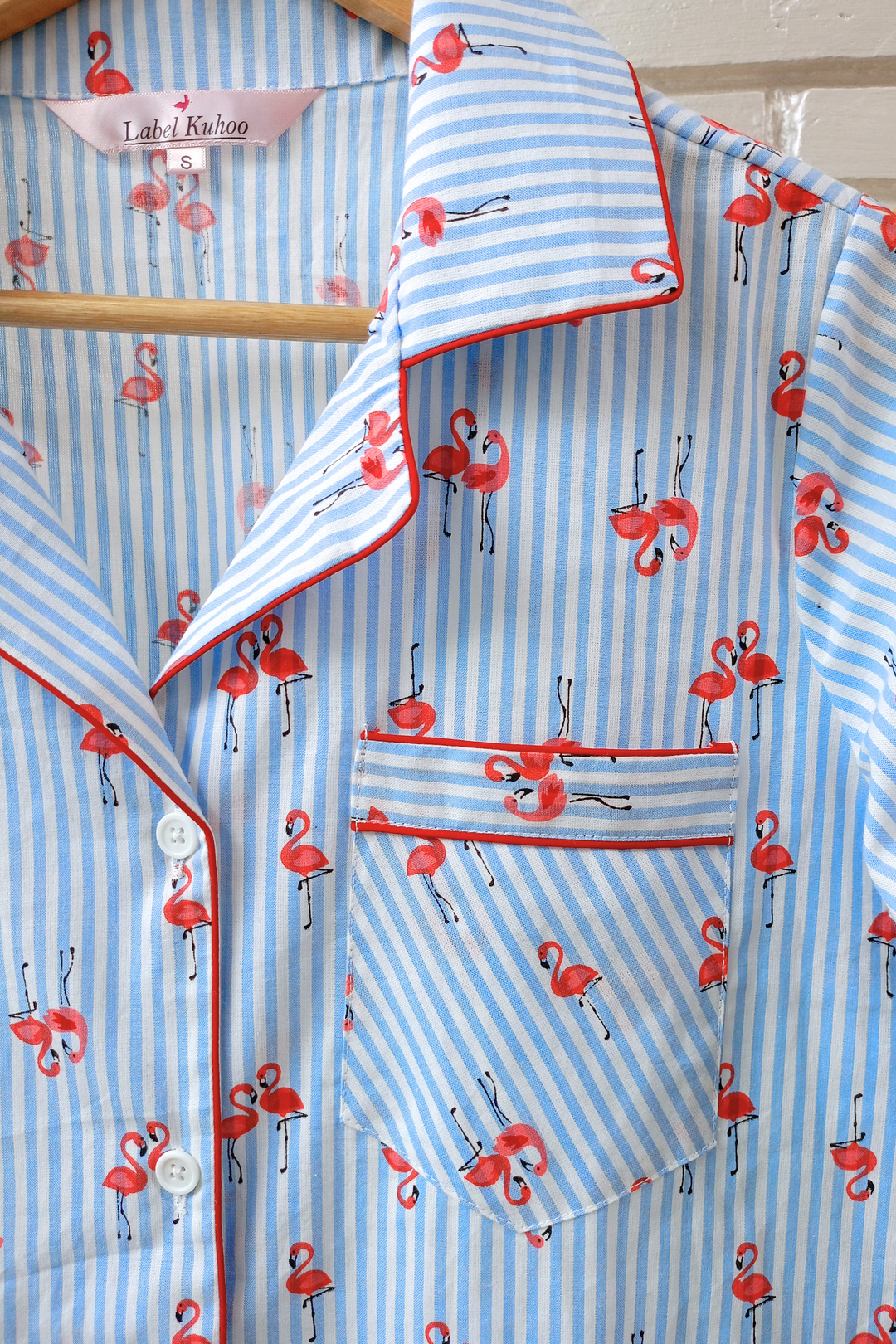 Flamingo Night Suit Set