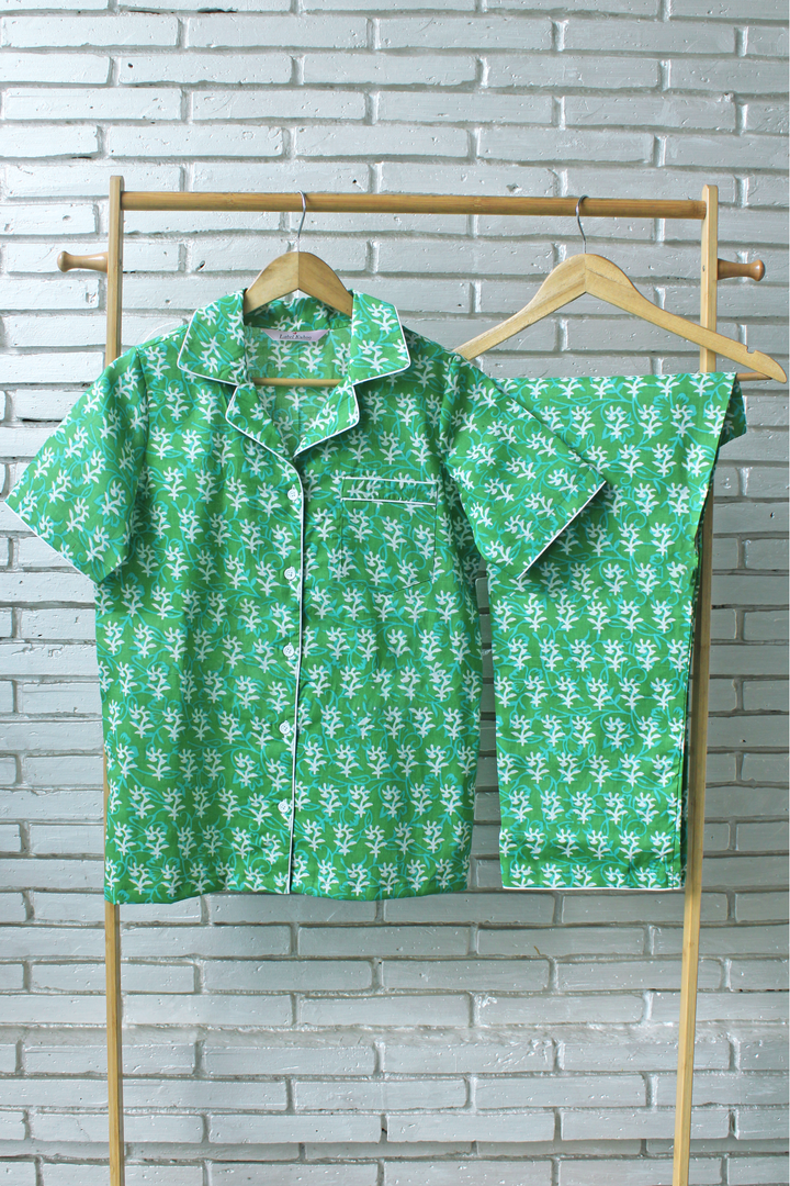 Minty Mist Night Suit Set