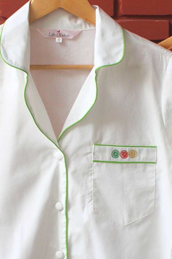 Citrus Night Suit Set