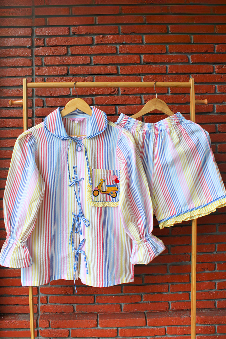 Sunshine Scooty Shorts Set