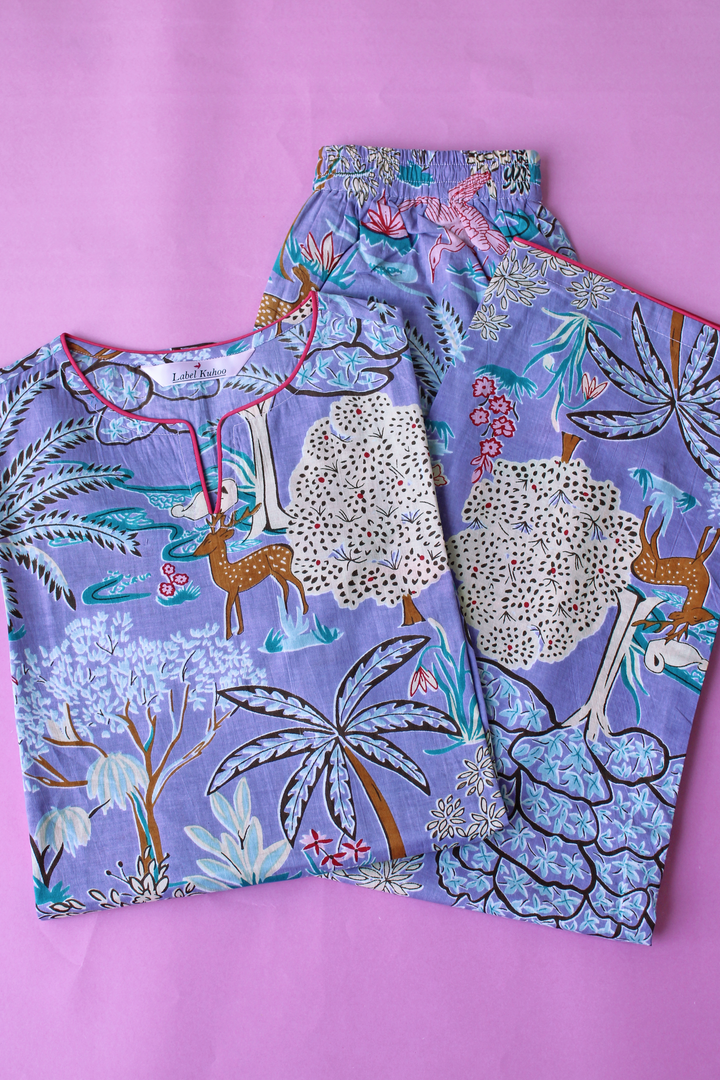 Flamingo Garden Co-ord Set