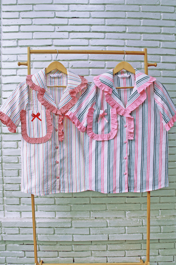Cherry Blush Shorts Set