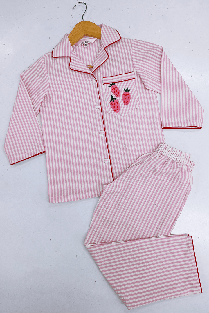Strawberry Night Suit Set
