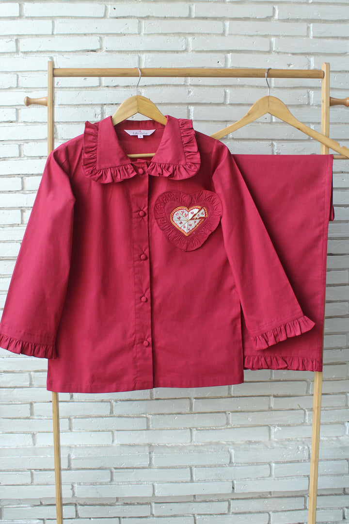 Pizza Love Night Suit Set