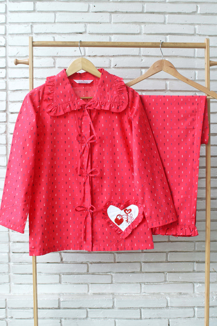 Heartlock Romance Night Suit Set