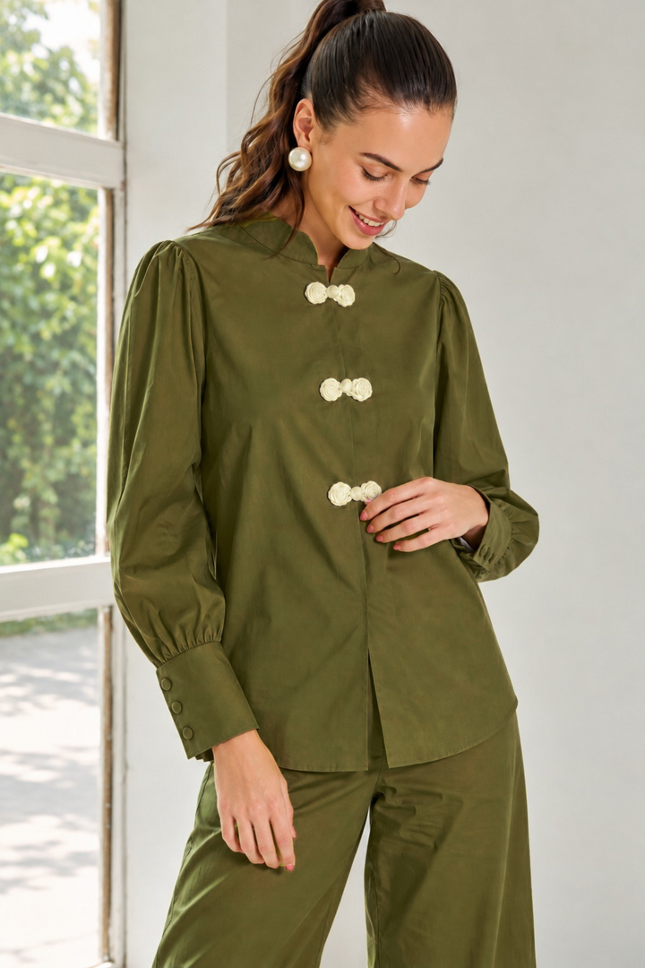 Olive Haze Co-ord Set
