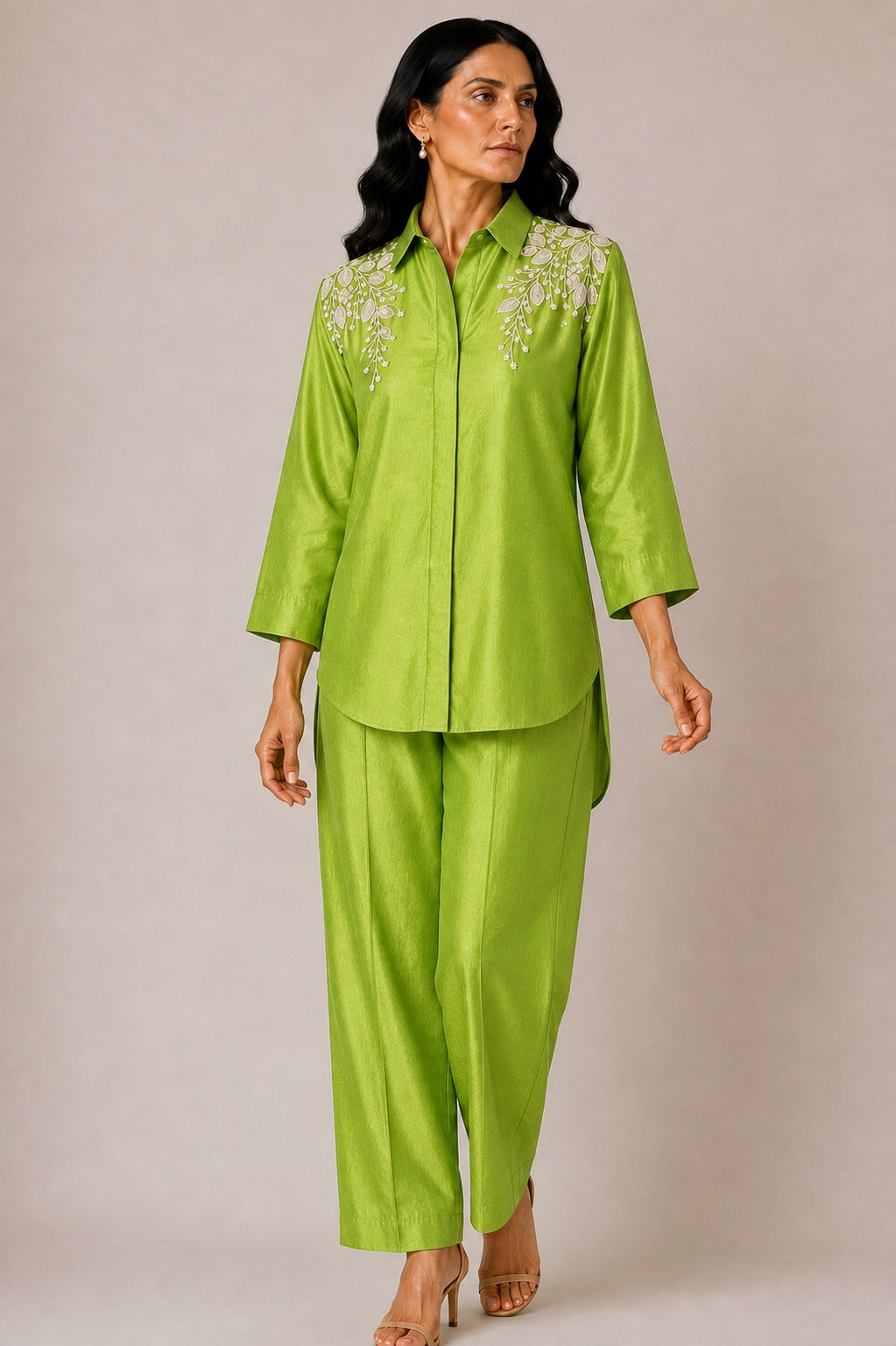 Leaf Light Co-ord Set (Green)