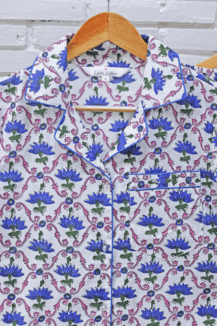 Lotus Bloom Shorts Set