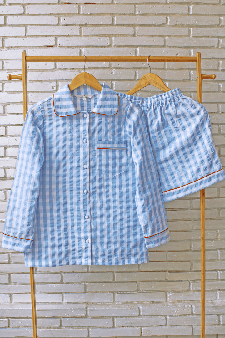 Blue Haze Shorts Set