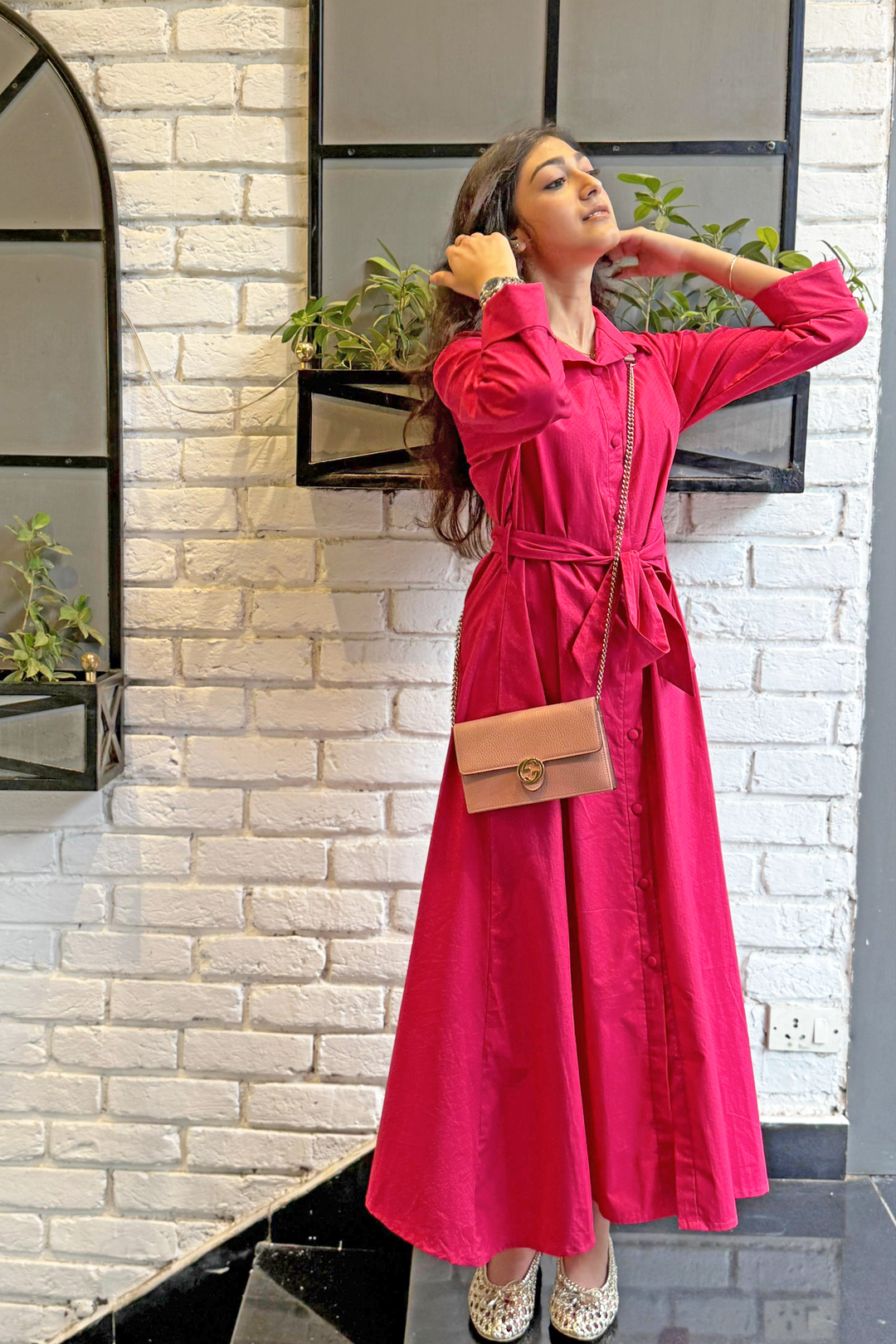 Scarlet Victoria Dress