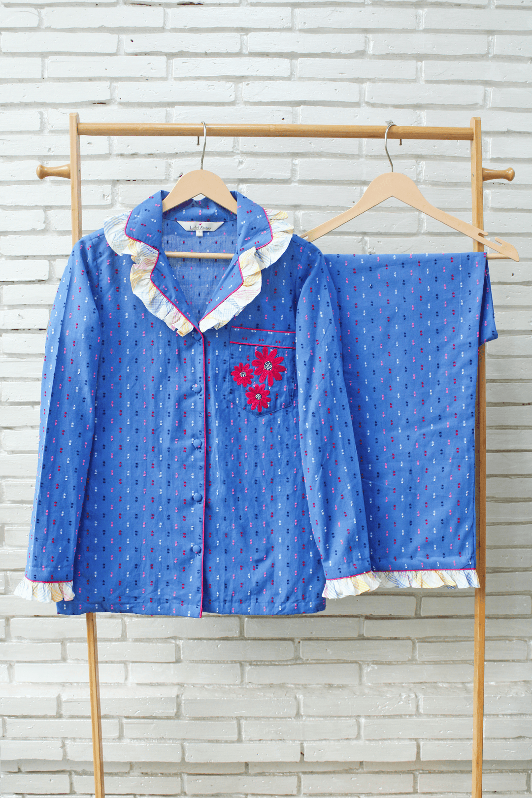 Floral Blossom Night Suit Set