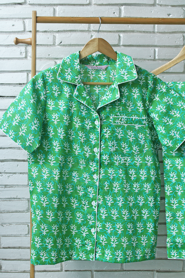 Minty Mist Night Suit Set