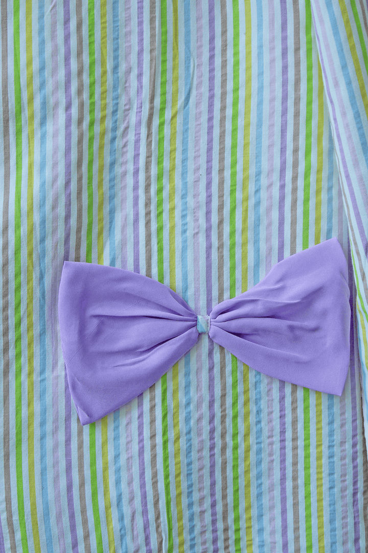 Lavender Bows Night Suit Set