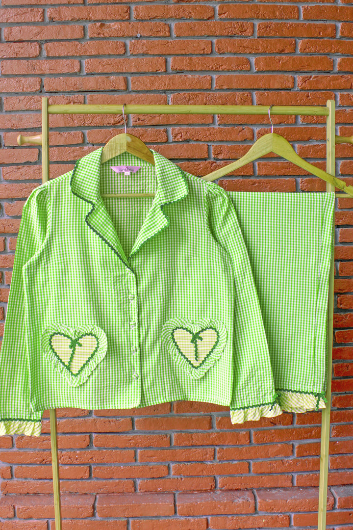 Lime Candy Night Suit Set