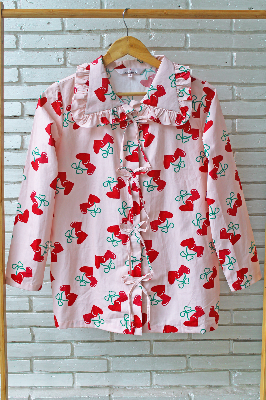 Mon Cherry Love Night Suit Set