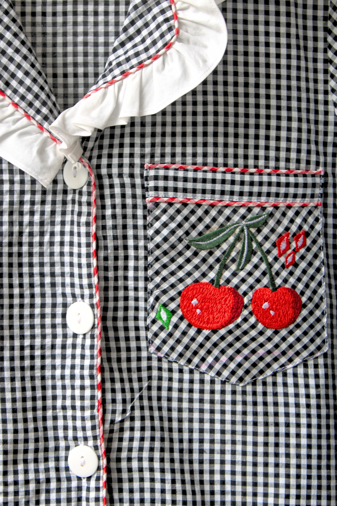 Cherry Shorts Set