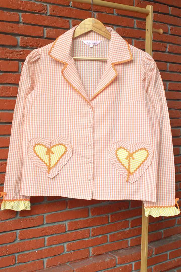 Peach Candy Night Suit Set