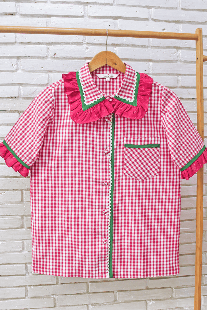 Berry Blush Night Suit Set