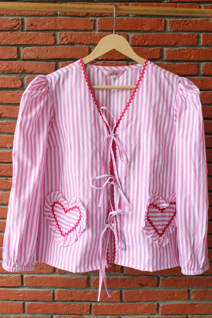 Rosy Hearts Night Suit Set