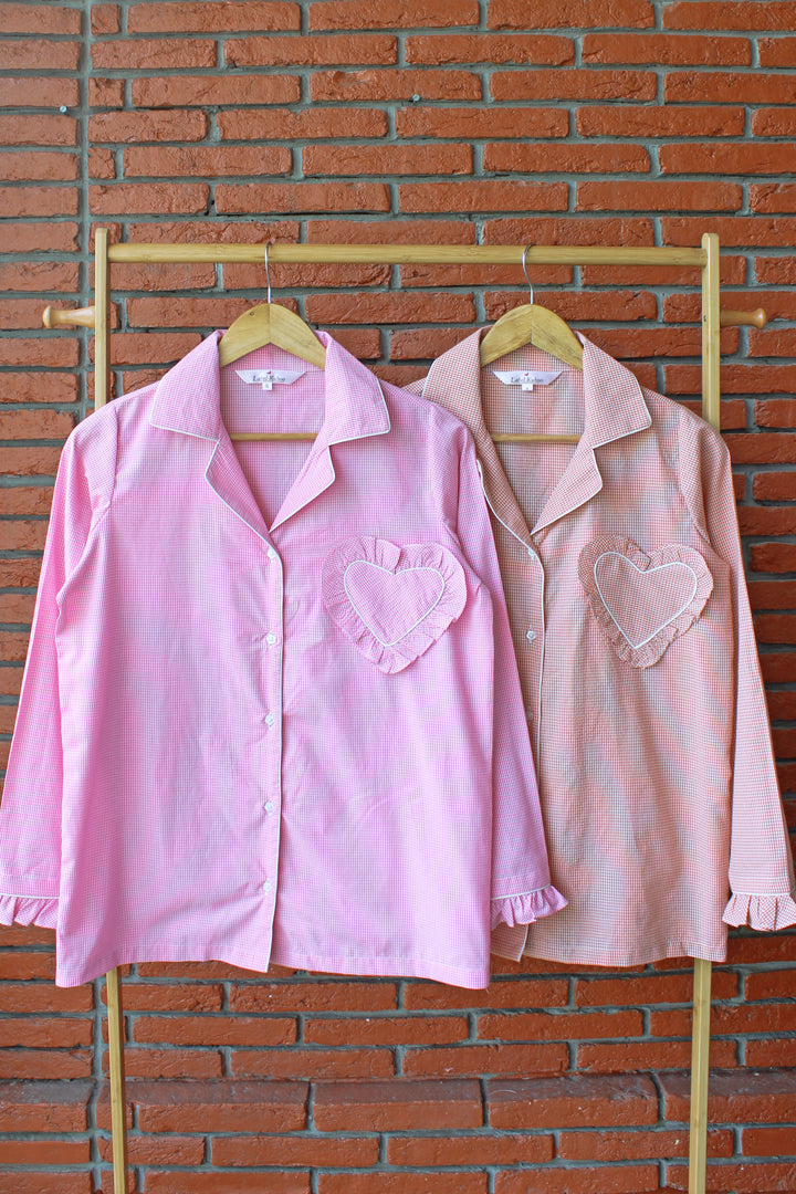 Pink Blush Night Suit Set