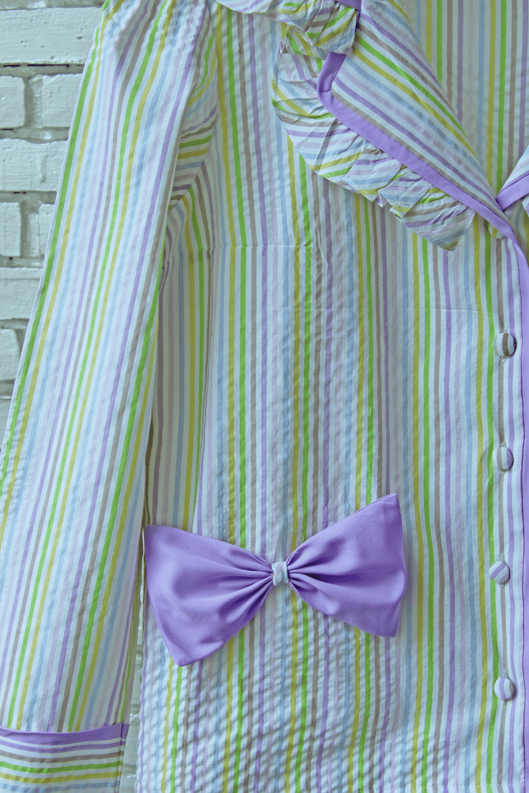Lavender Bows Night Suit Set