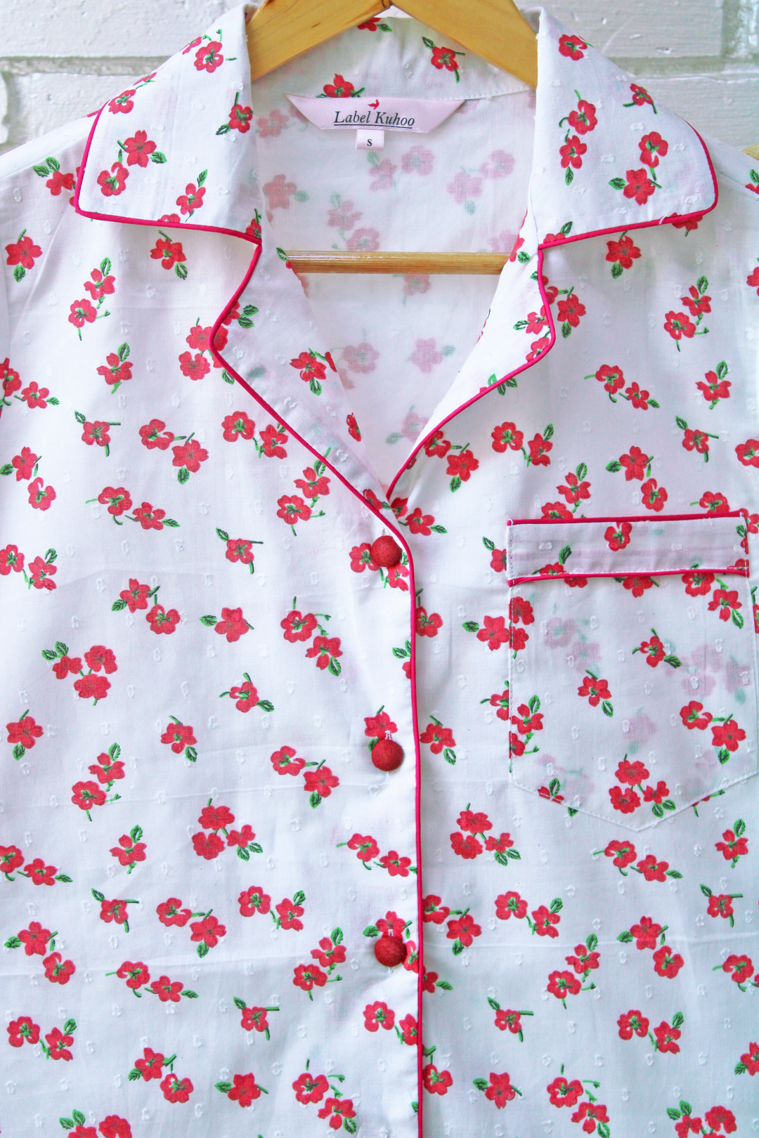 Cherry Bloom Night Suit Set