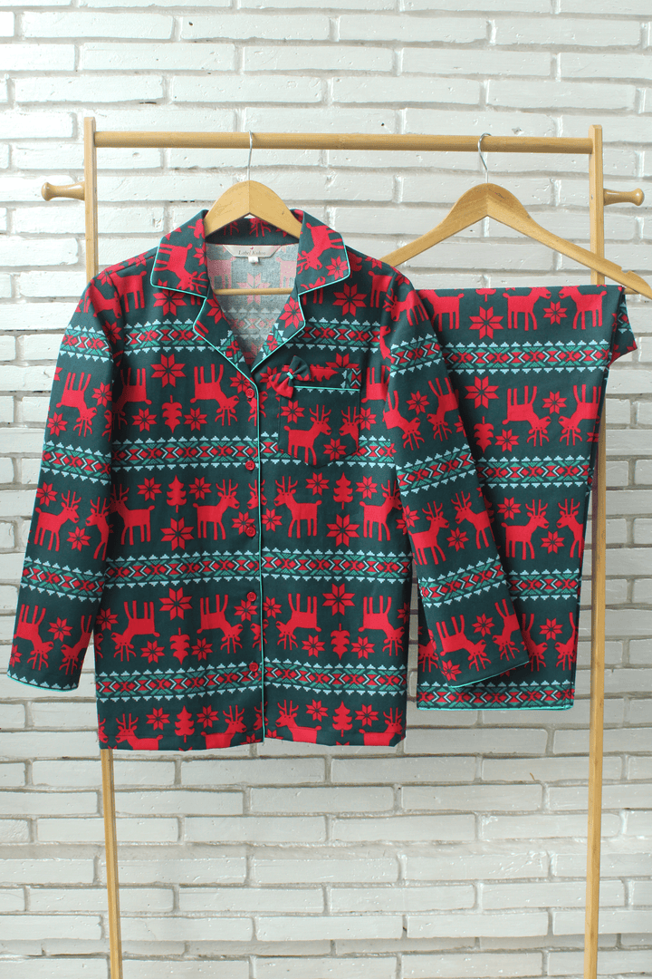 Jingle Reindeer Night Suit Set