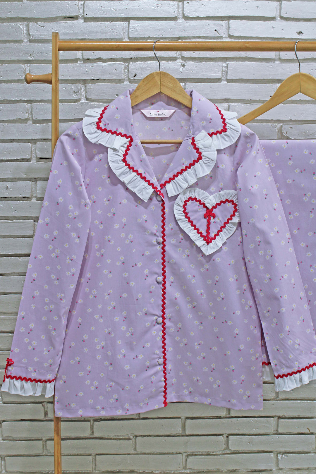 Floral Sweetheart Night Suit Set