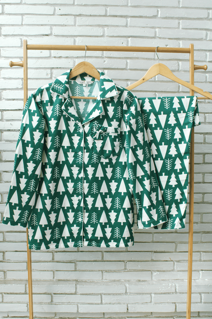 Pine Wonderland Night Suit Set