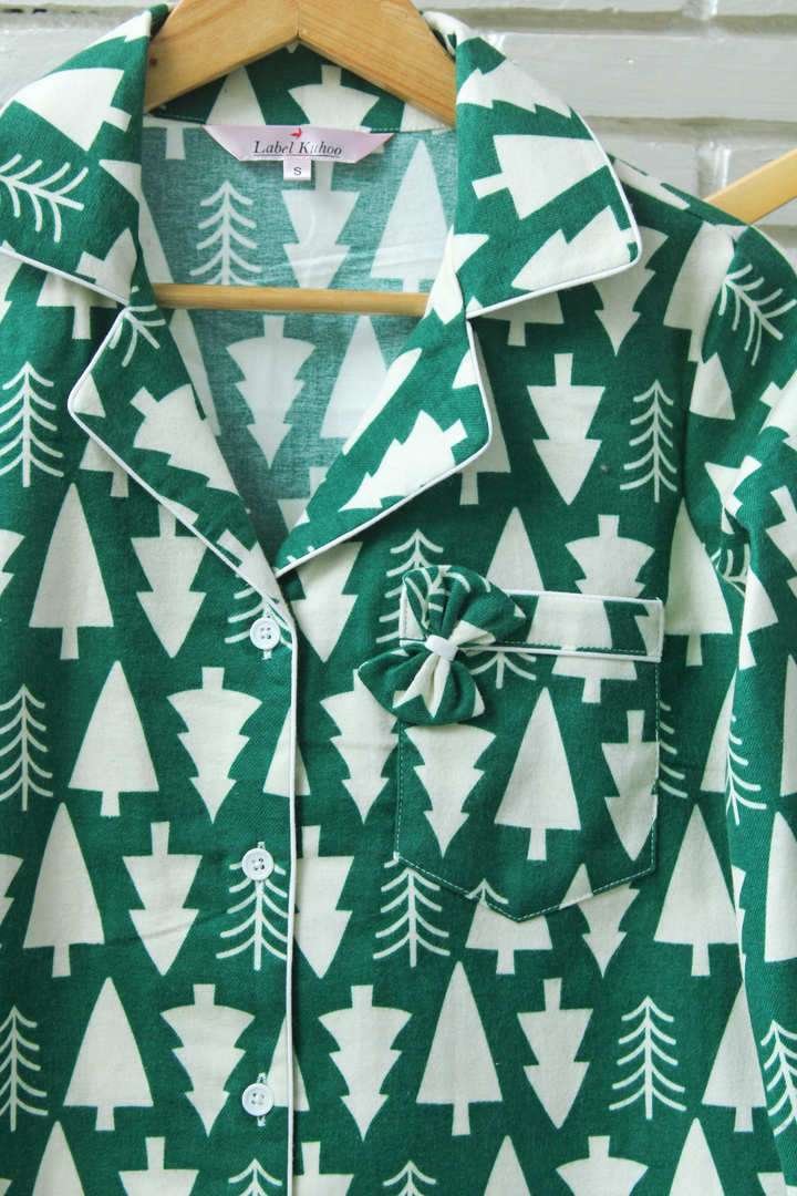 Pine Wonderland Night Suit Set