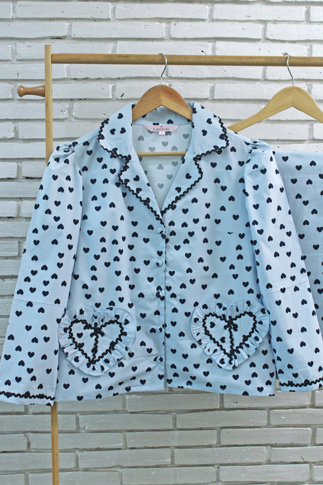 Bluemoon Hearts Night Suit Set