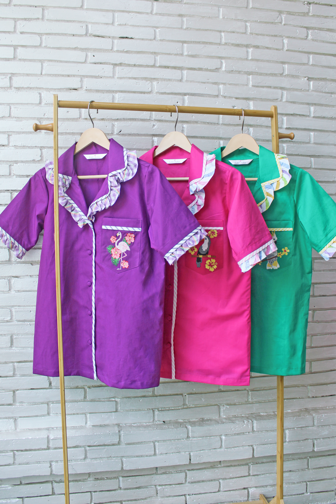 Toucan Bloom Shorts Set