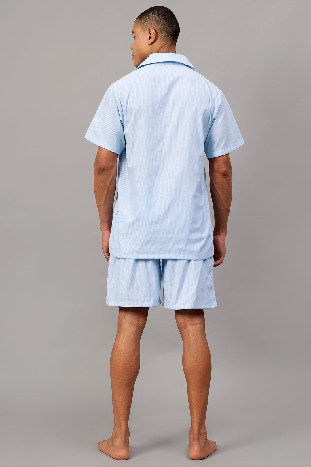 Sky Men Shorts Set