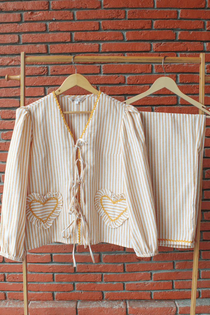 Citrus Hearts Night Suit Set