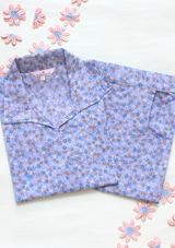 Sky blue palazzo set, palazzo set for women