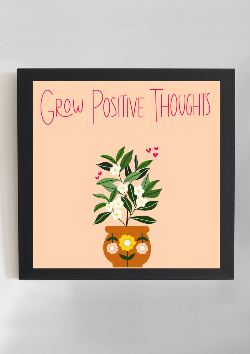 Positive Thoughts Wall Art