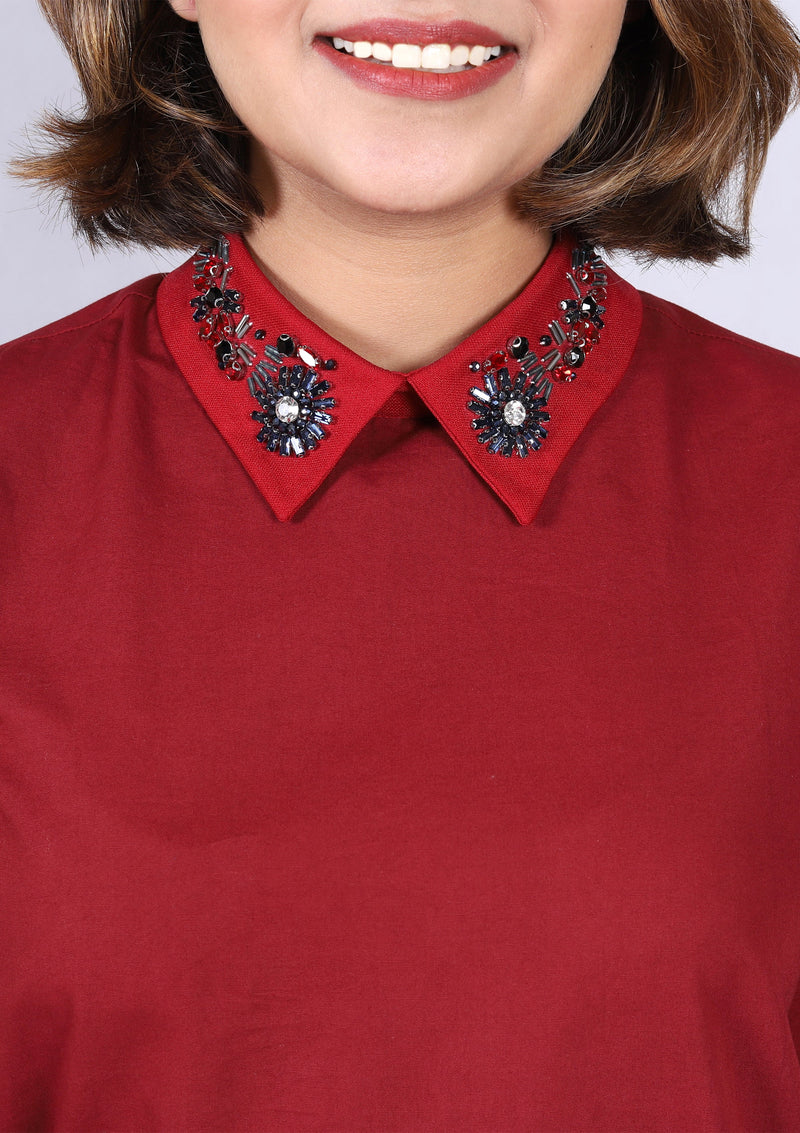 Marsala Blouse