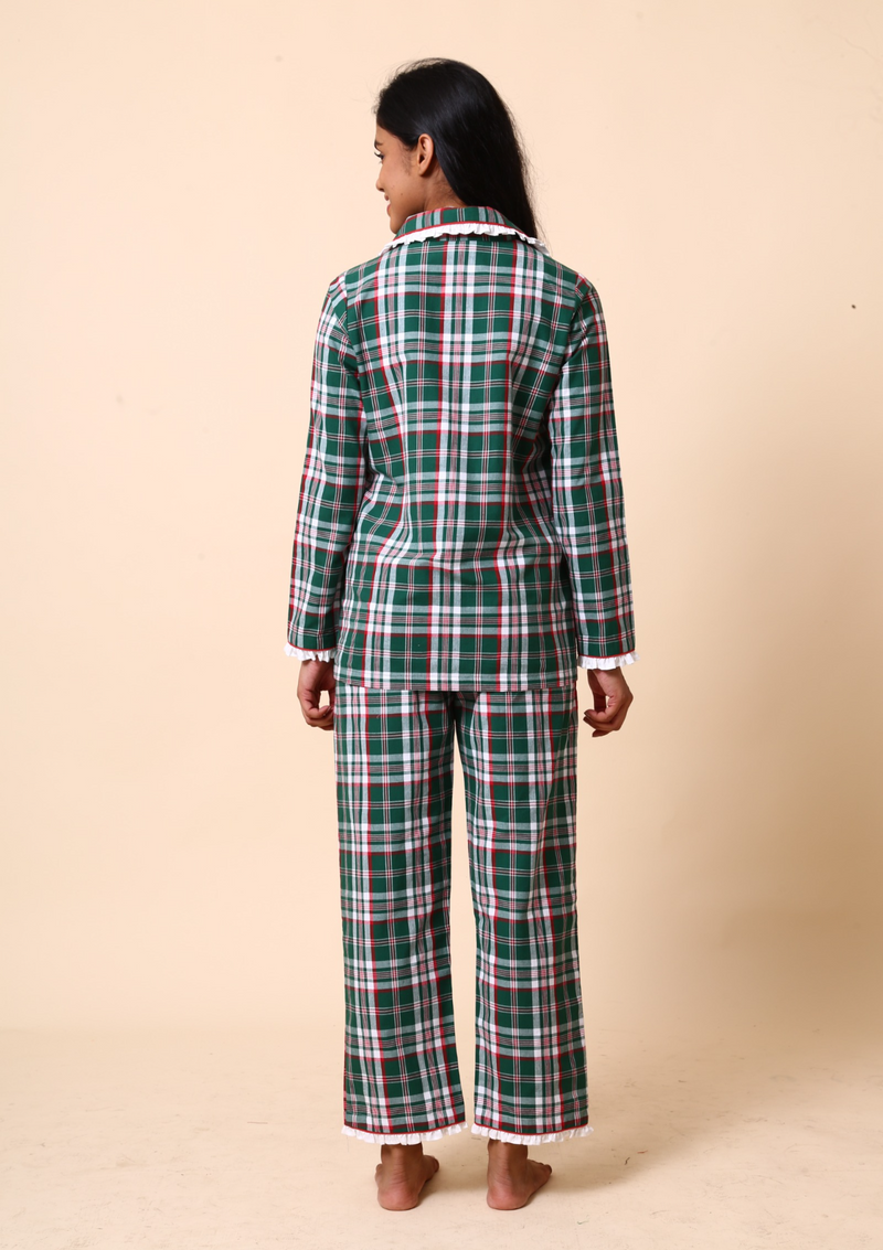 Garden Rose Night Suit Set