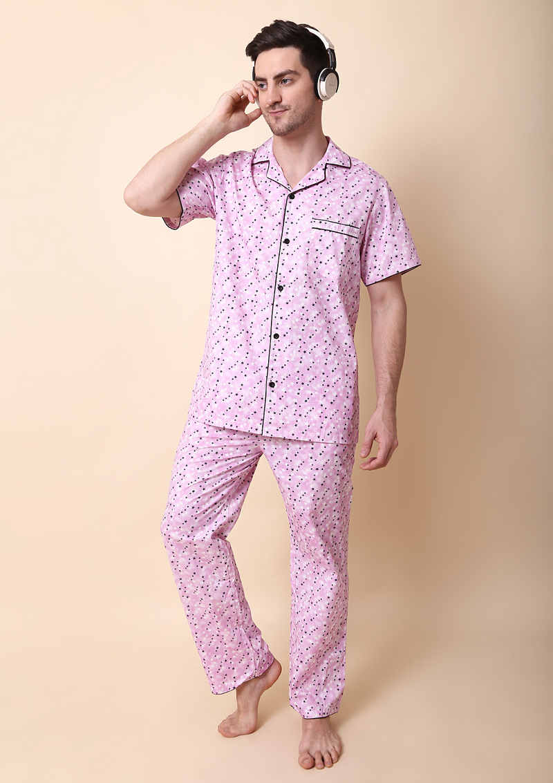 Men Night Suit Set - Label Kuhoo