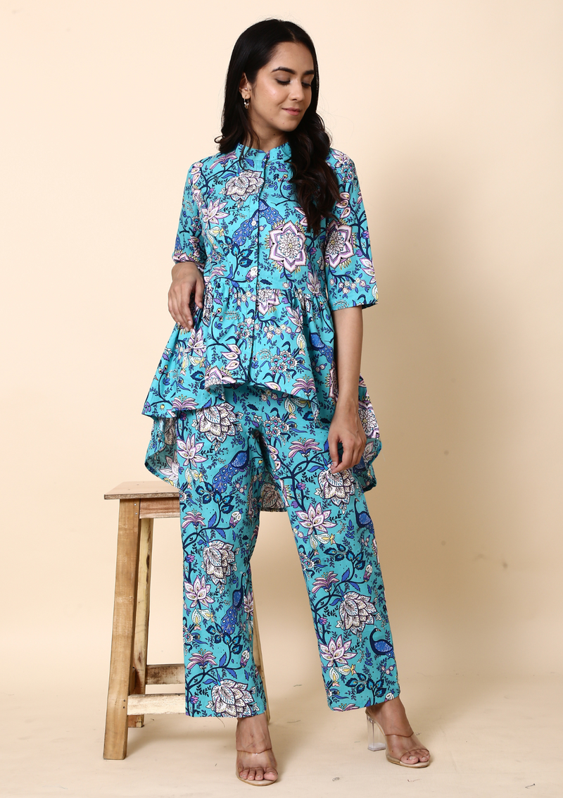 Peacocks High-Low Set