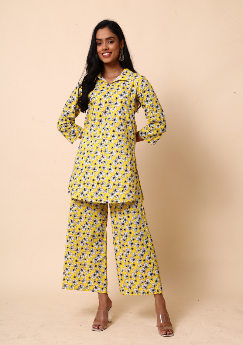 Honeysuckle Palazzo Set - Label Kuhoo