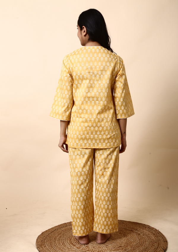 Yellow Daffodils Co-ord Set