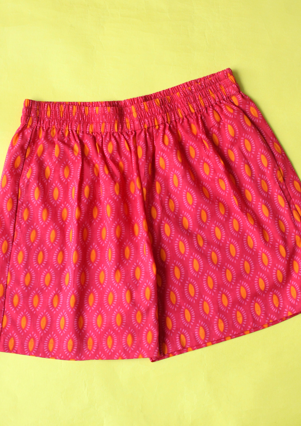 Red Tulips Shorts
